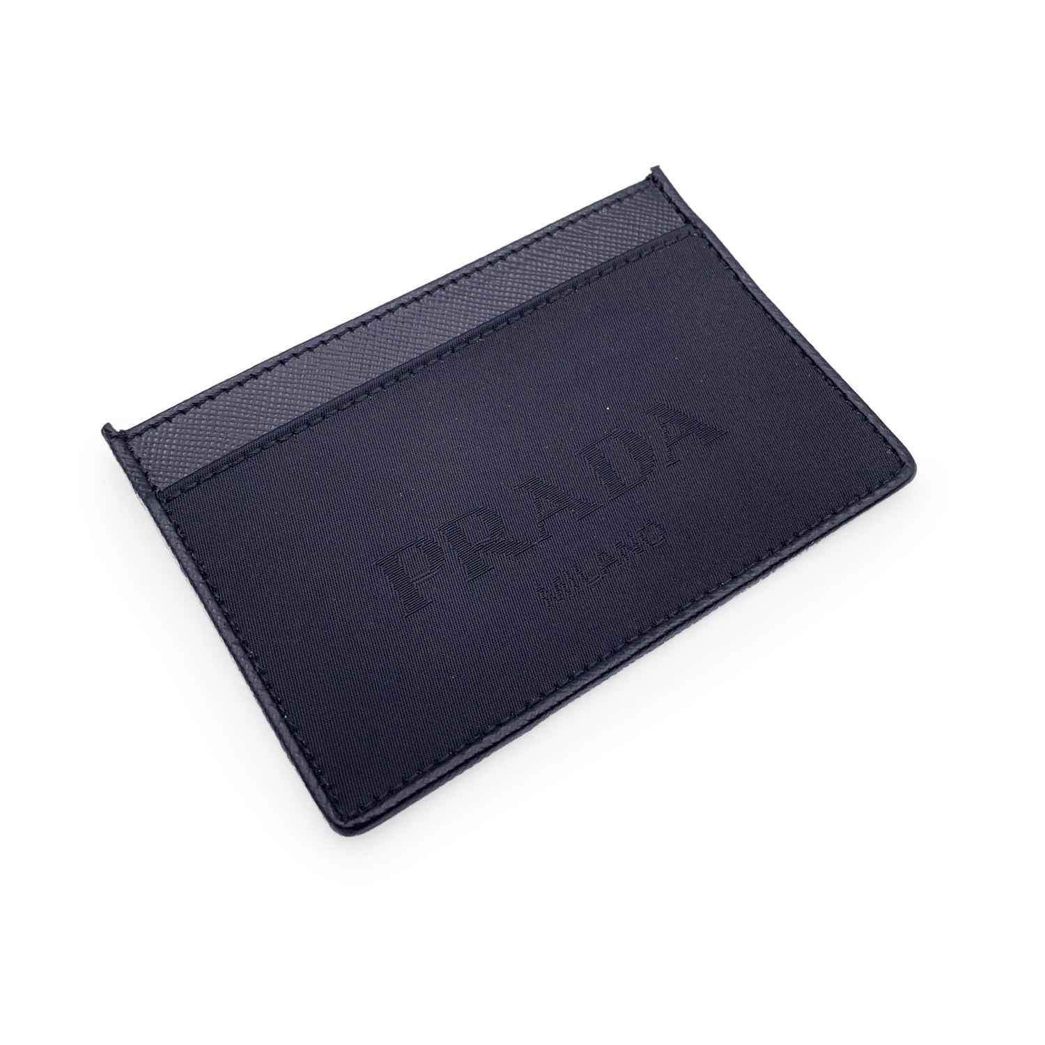 Prada card holder outlet wallet