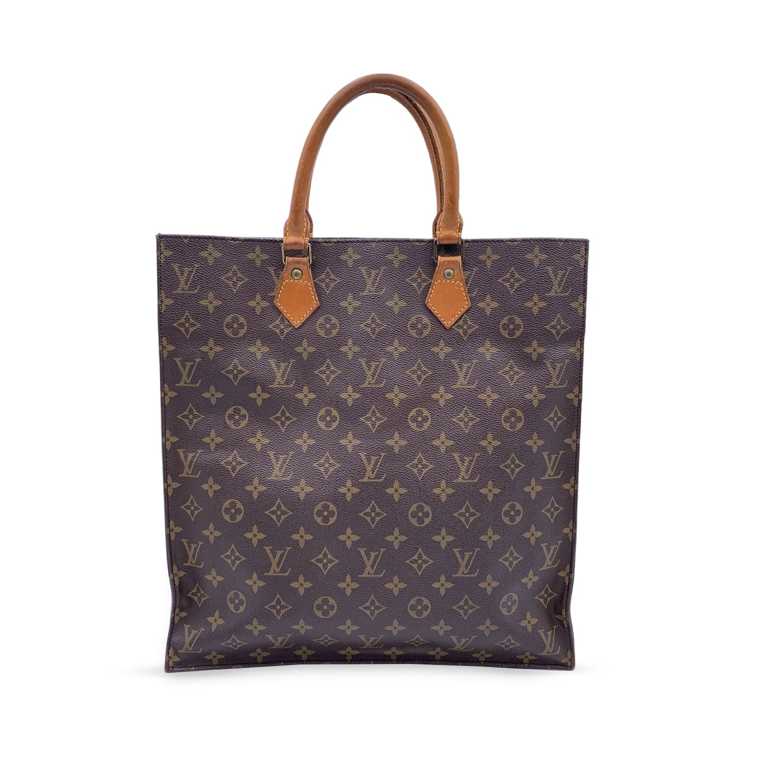 Louis Vuitton, Bags, Louis Vuitton Monogram Sac Plat Gm Tote Handbag