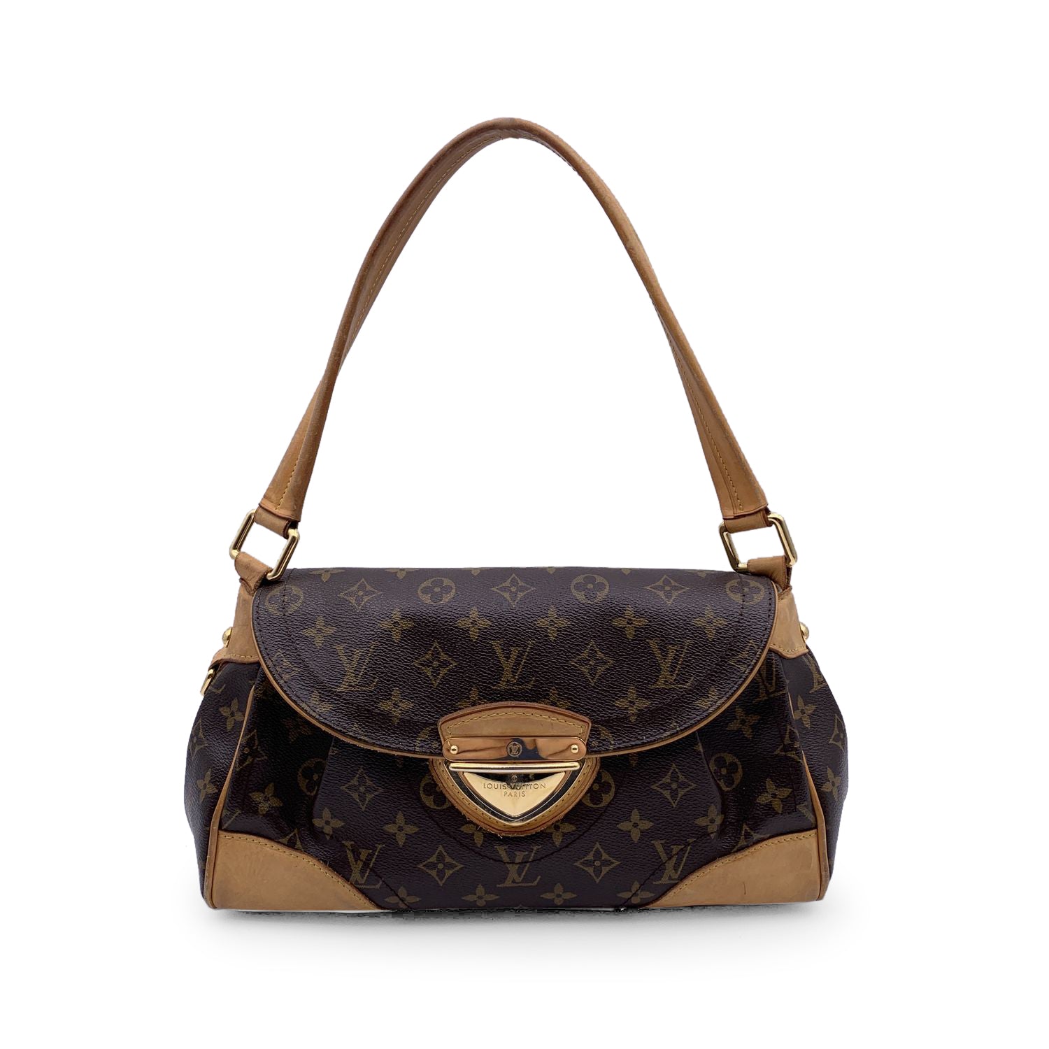 Louis Vuitton Monogram Canvas Beverly MM Shoulder Bag M40121