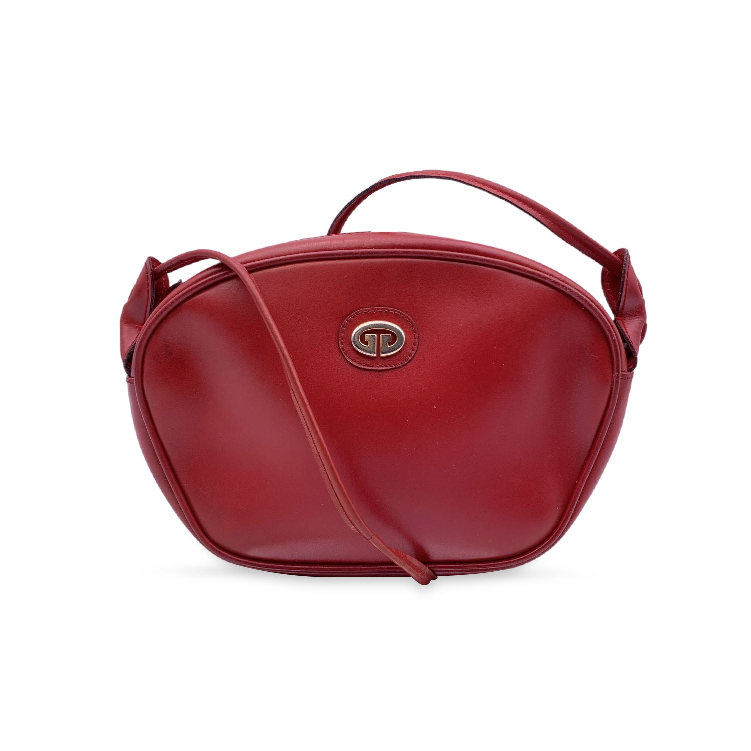 Gucci Vintage Red Leather Flap Crossbody Messenger Bag – OPA Vintage