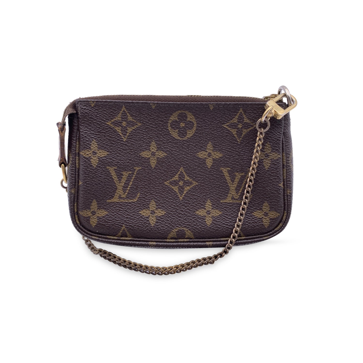 Louis Vuitton Monogram Mini Pochette Accessoires - Brown Mini Bags