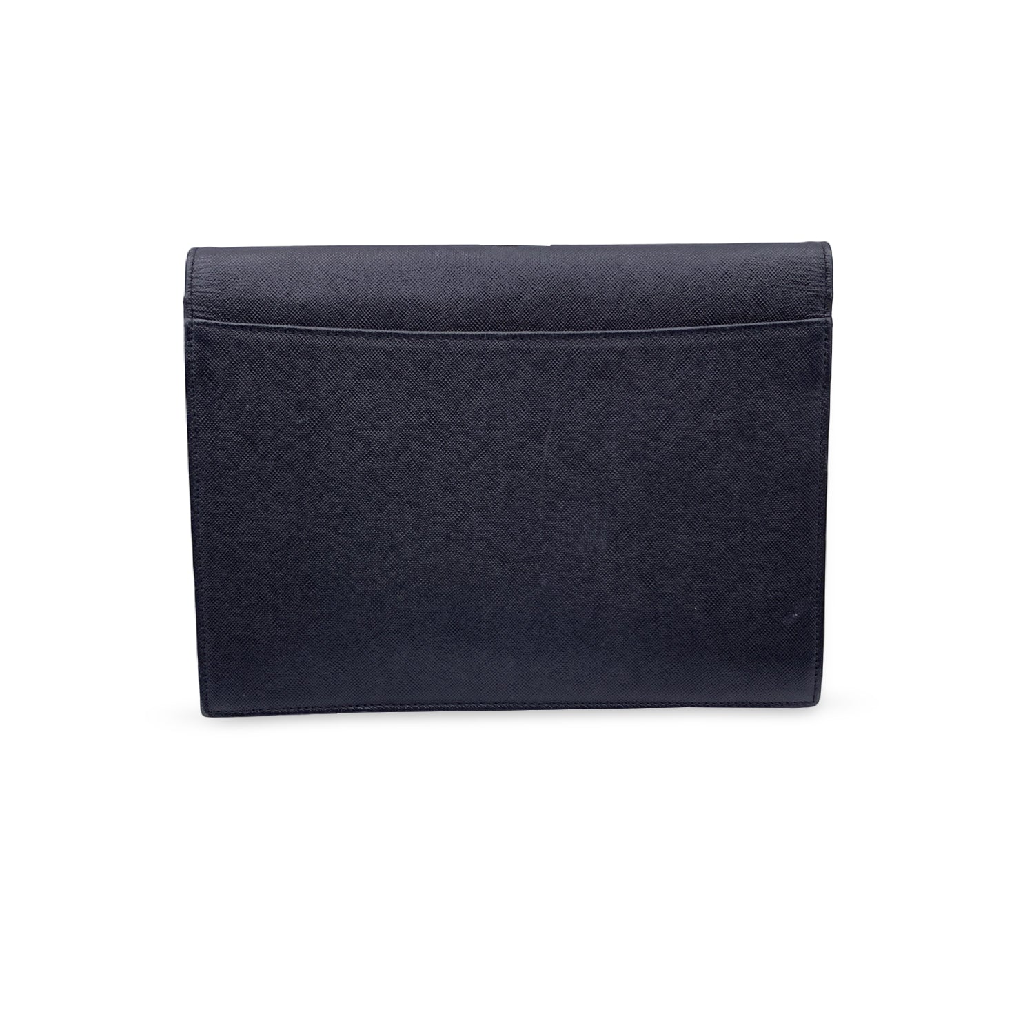 Black ysl clutch online bag