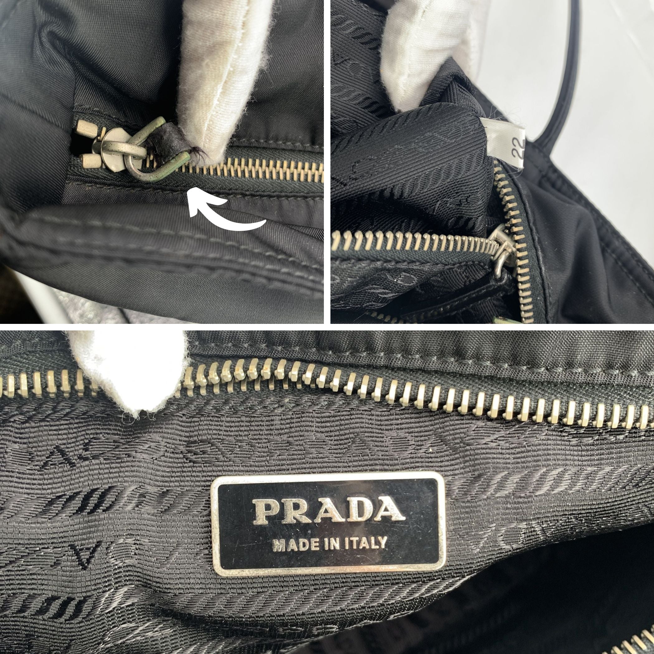 PRADA Totes Tessuto