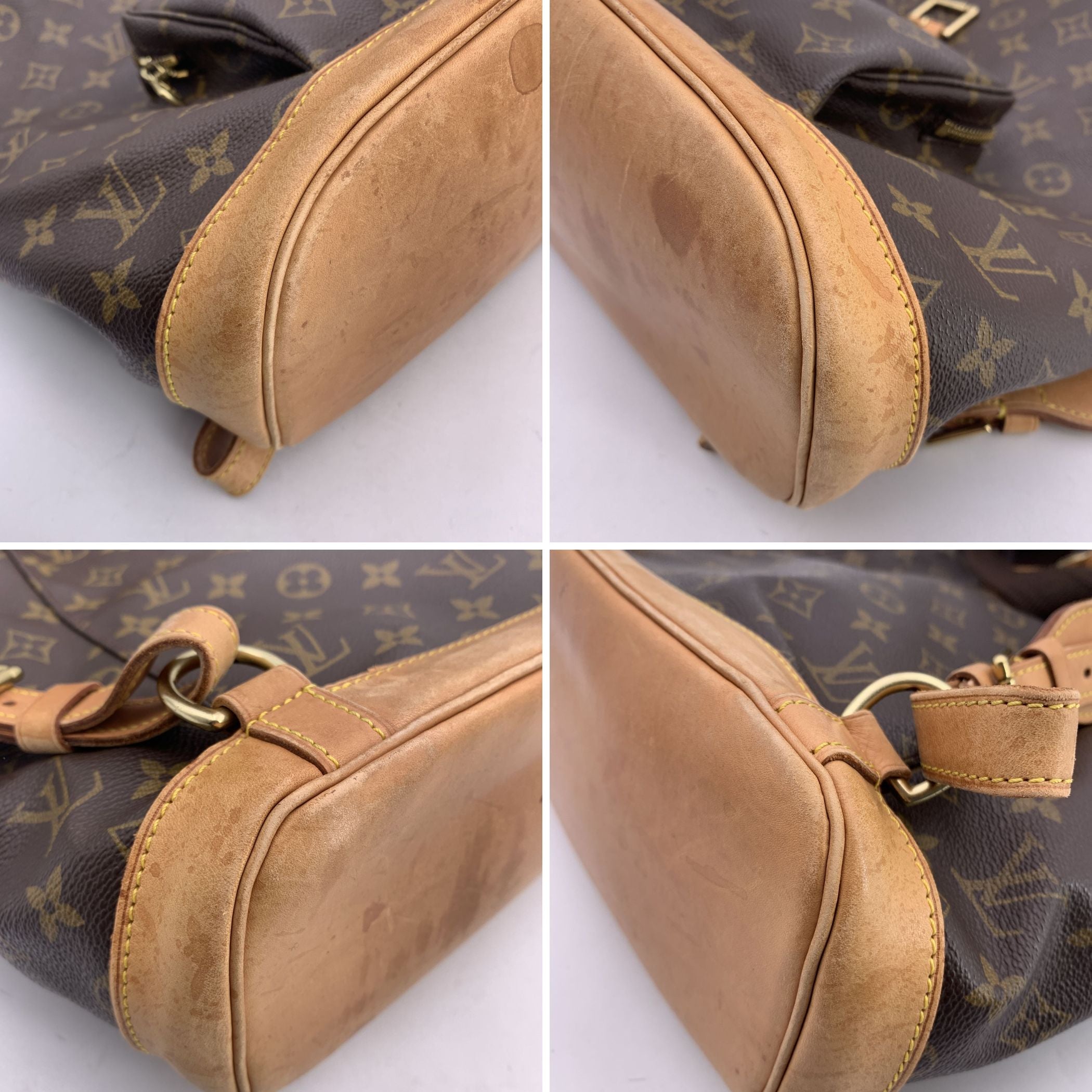 LOUIS VUITTON Backpacks Montsouris Vintage