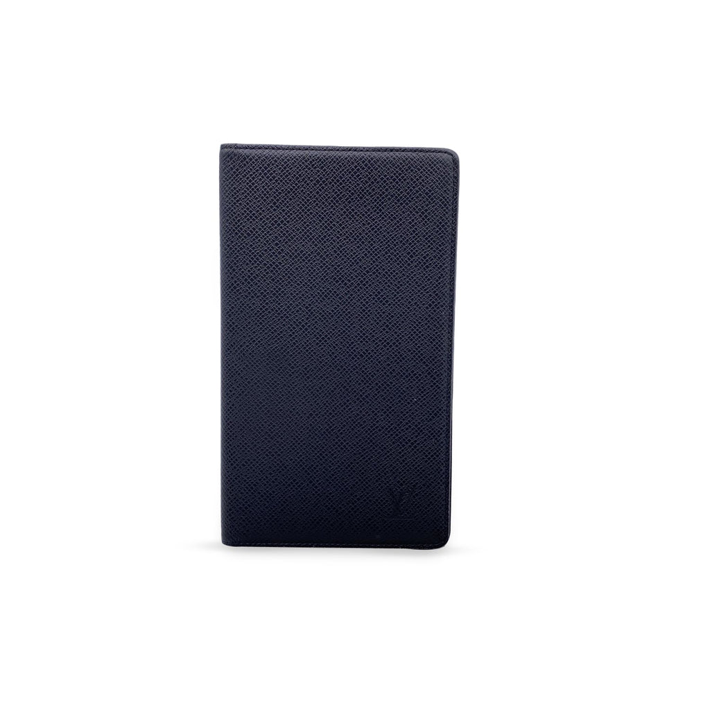Louis Vuitton Black Epi Leather Porte-Monnaie Tresor Wallet M63502