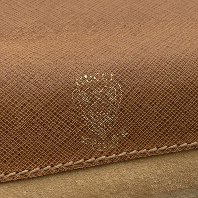 Gucci Vintage Beige Leather Men Purse Shoulder Bag