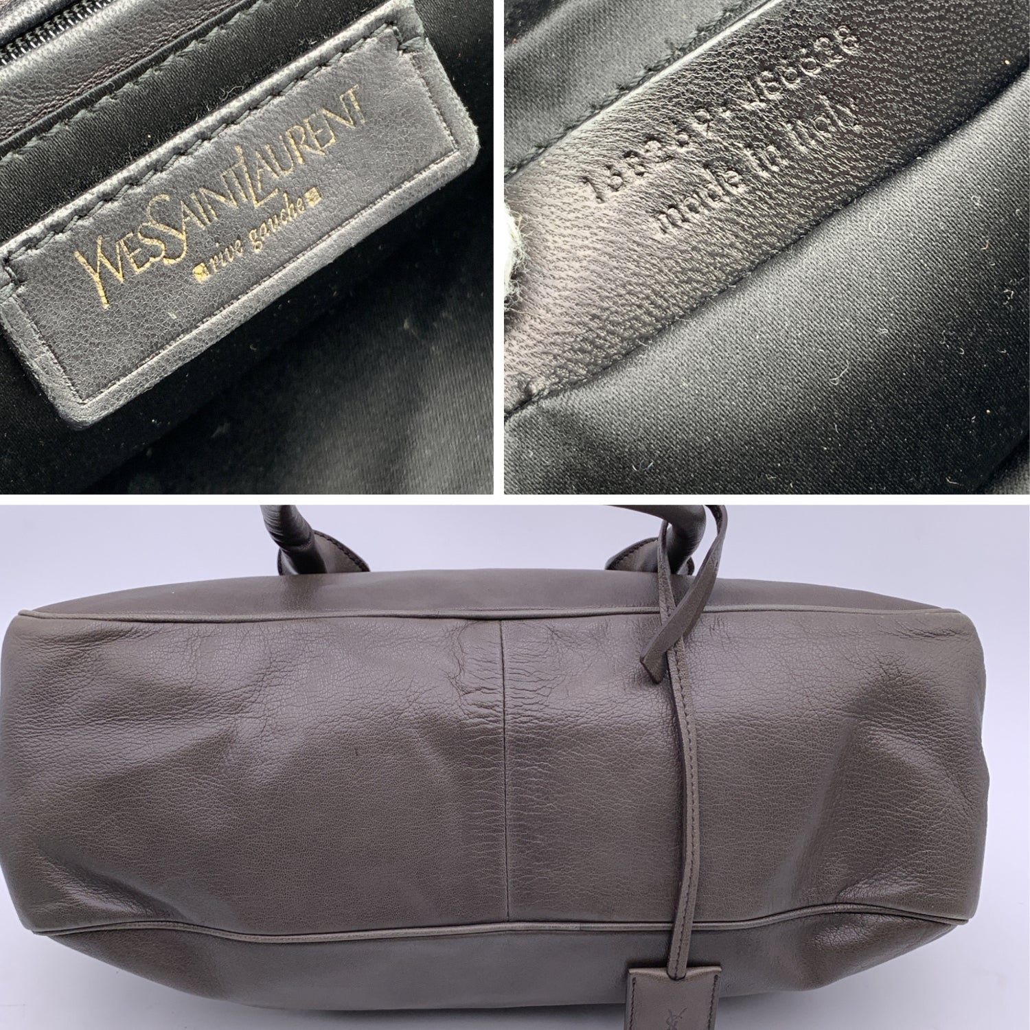 Yves saint 2024 laurent grey bag