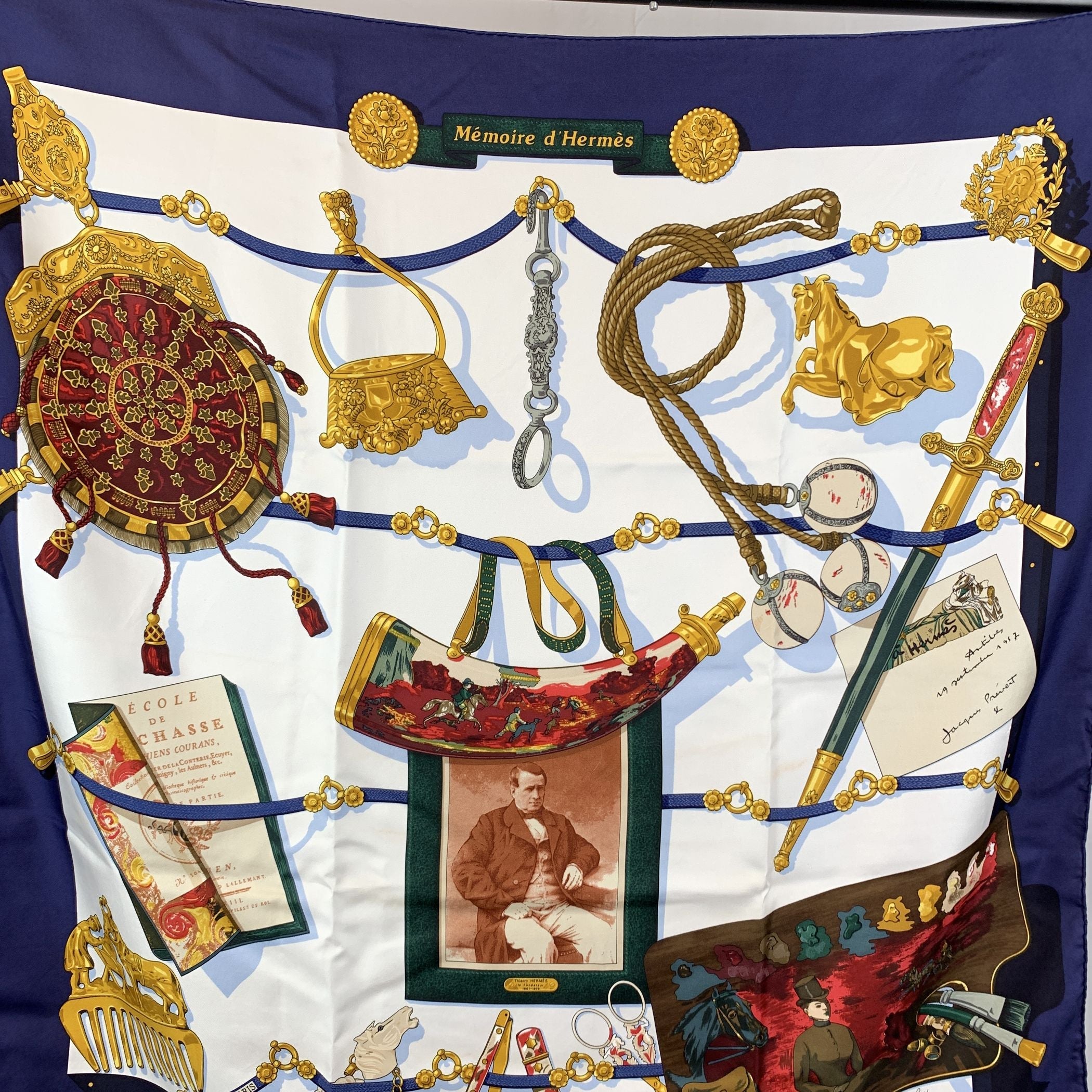 HERMES Scarves Carre 90