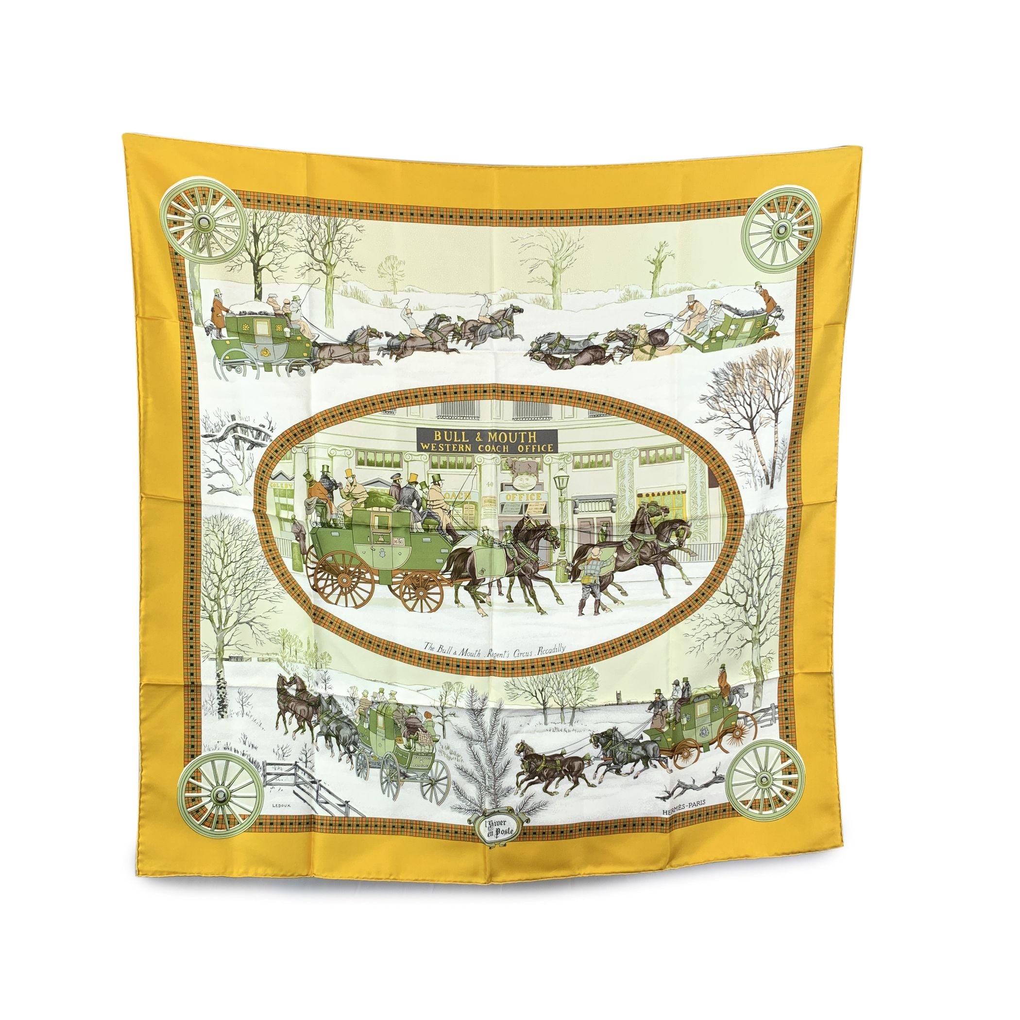 HERMES Scarves Carre 90