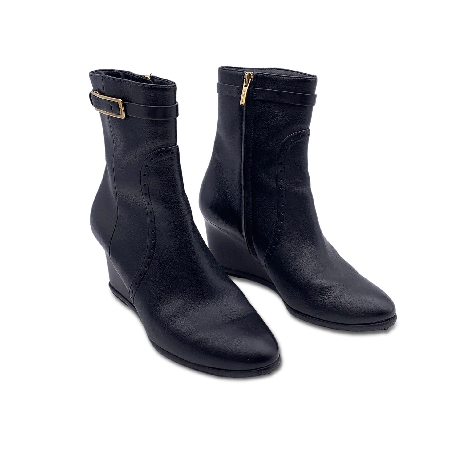 Salvatore ferragamo hot sale booties