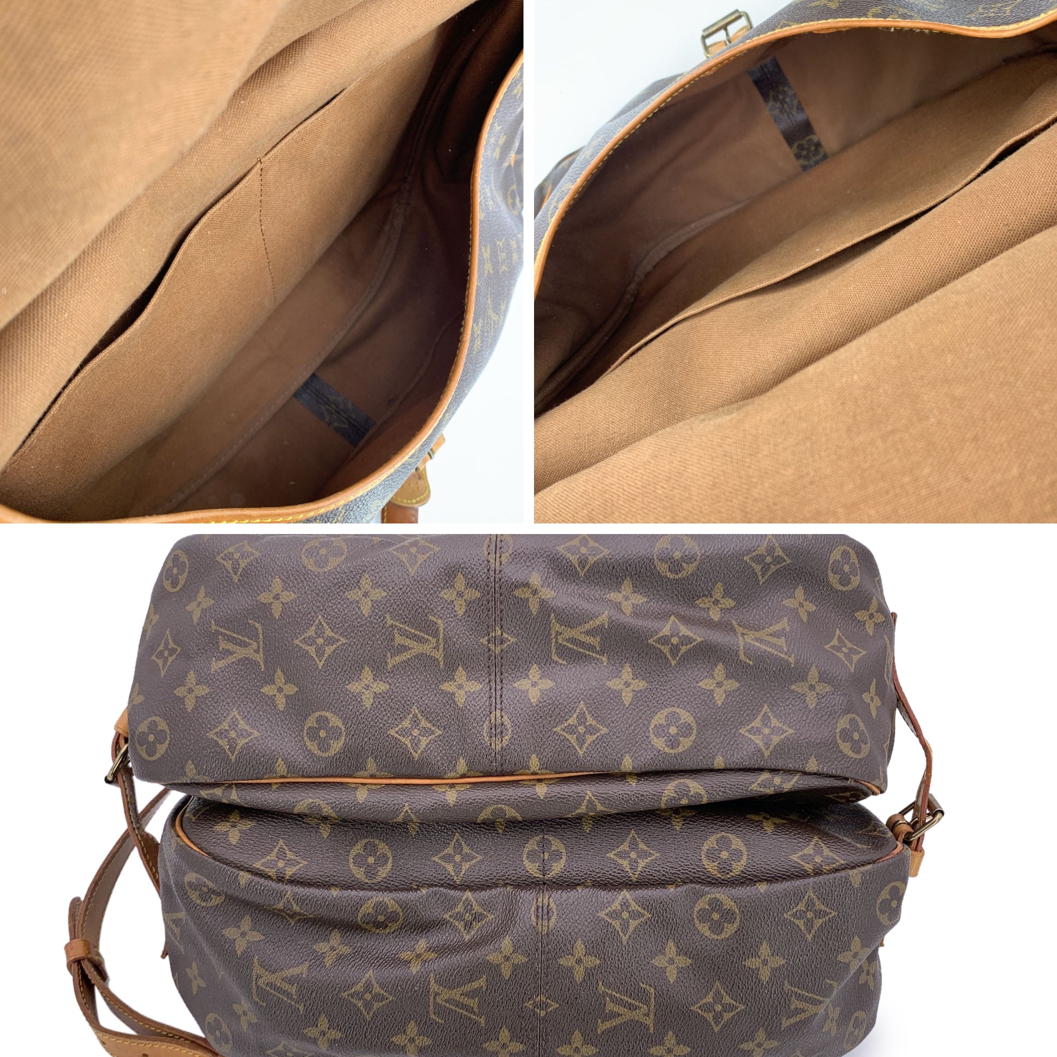 LOUIS VUITTON Crossbody Bags Saumur