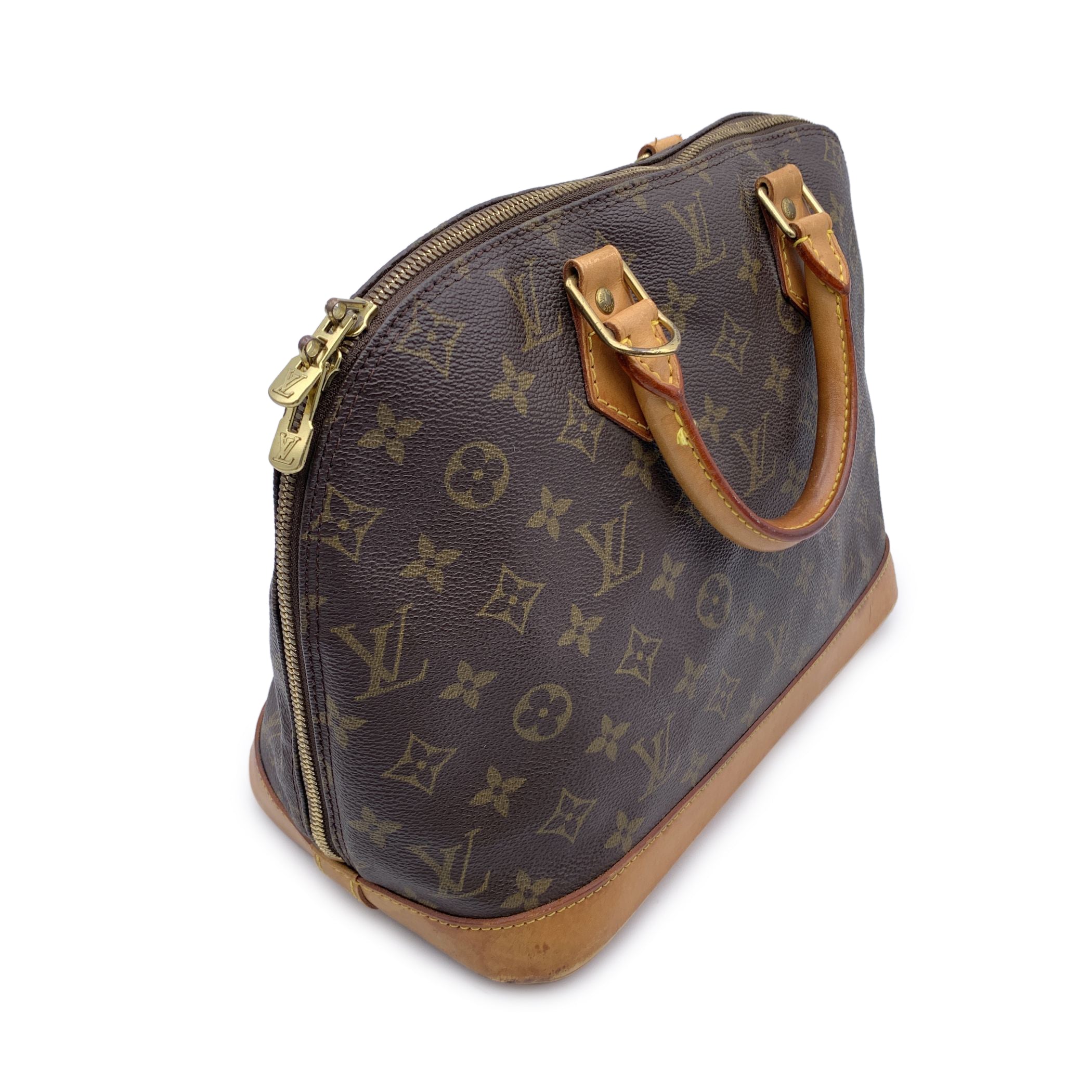 Louis Vuitton Vintage popular Monogram Alma PM Satchel Bag