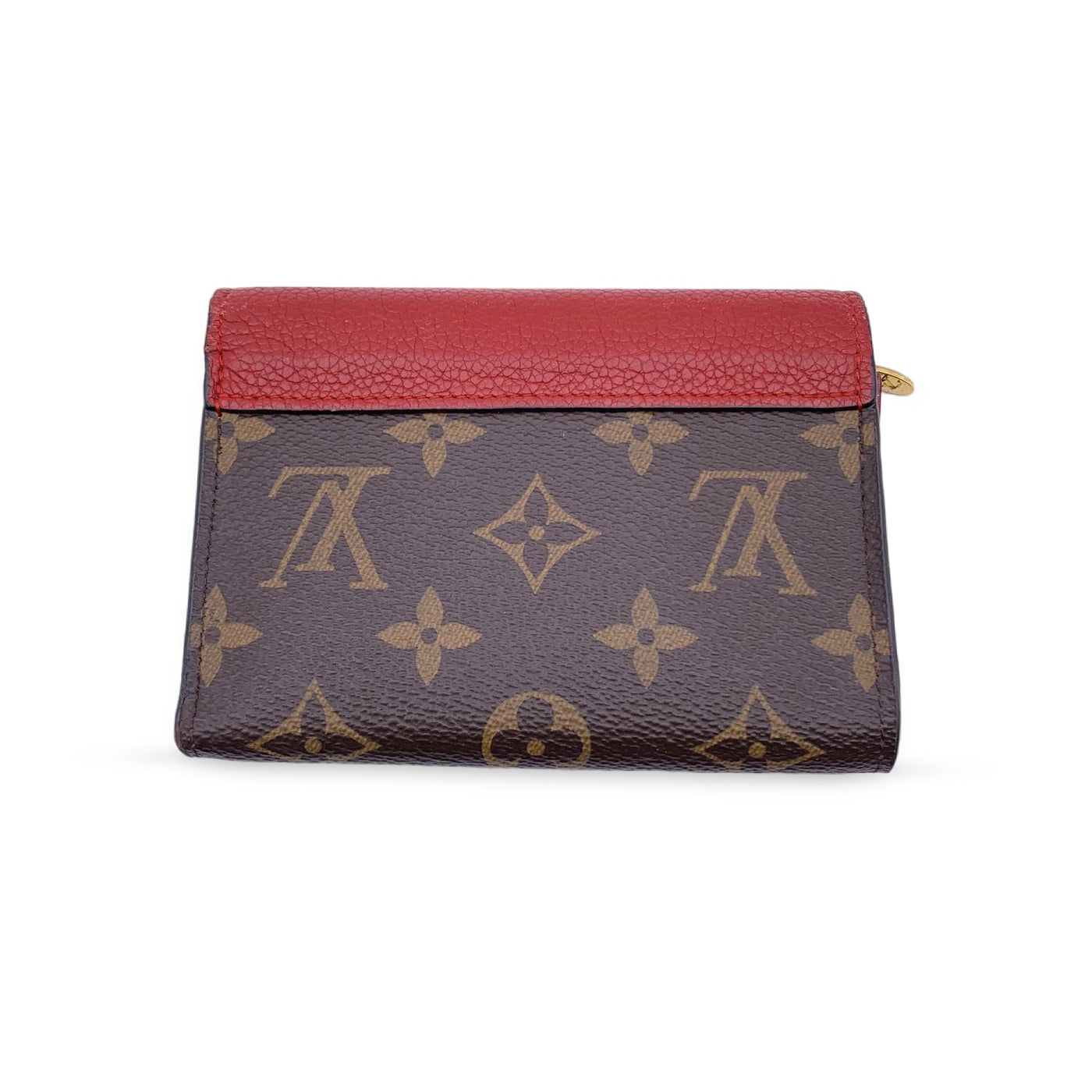 Louis Vuitton Vintage Red Epi Leather Coin Purse Holder Wallet