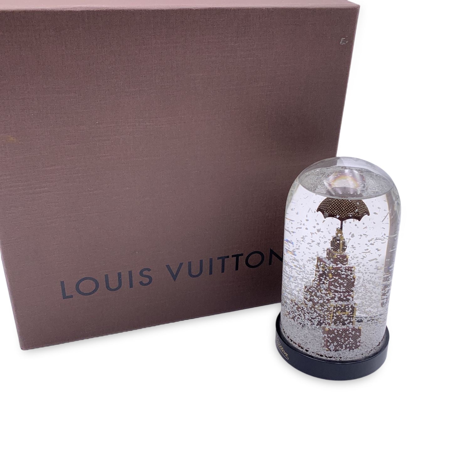 Louis Vuitton Rare Snow Globe Wardrobe Trunk Home Decor – OPA Vintage