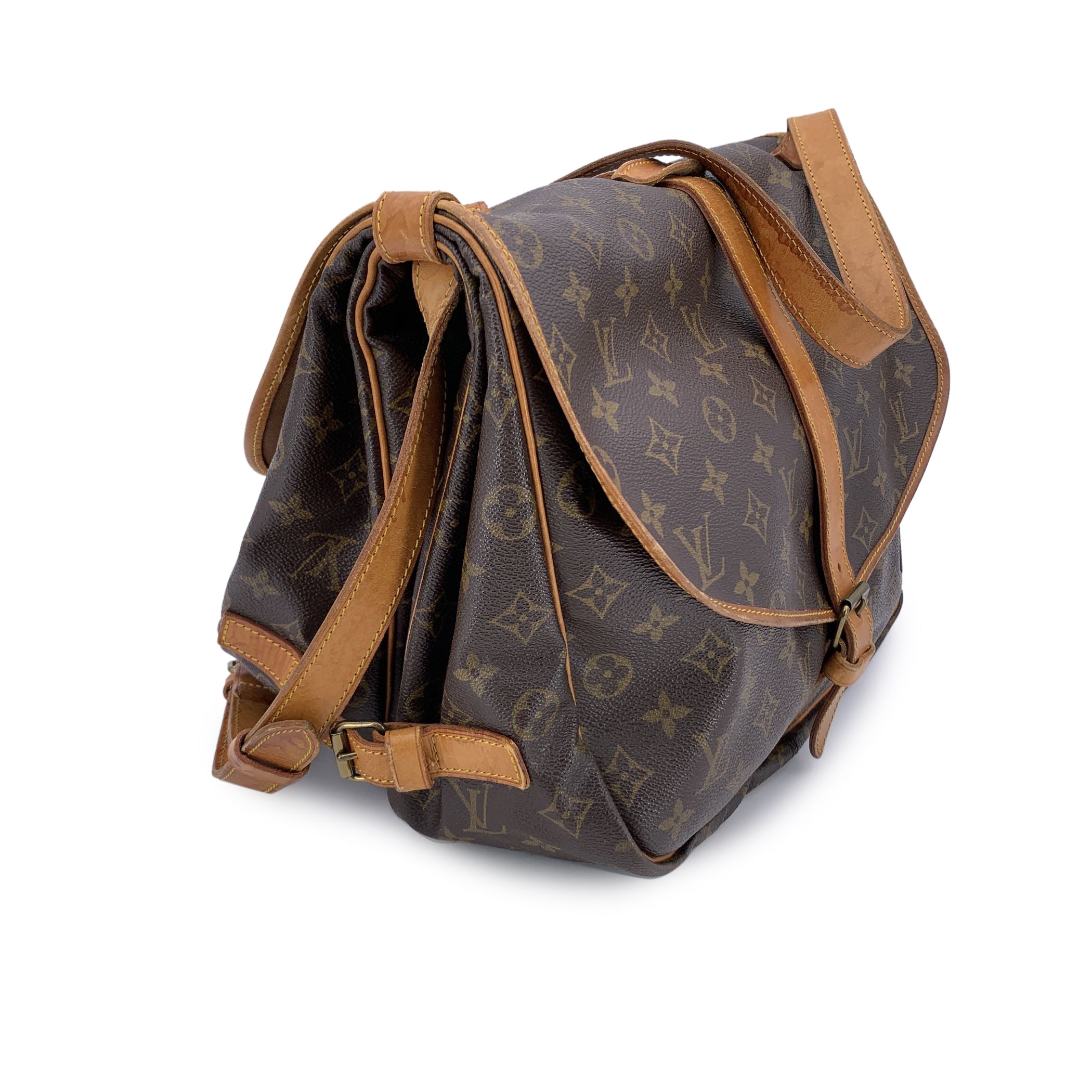 LOUIS VUITTON Crossbody Bags Saumur