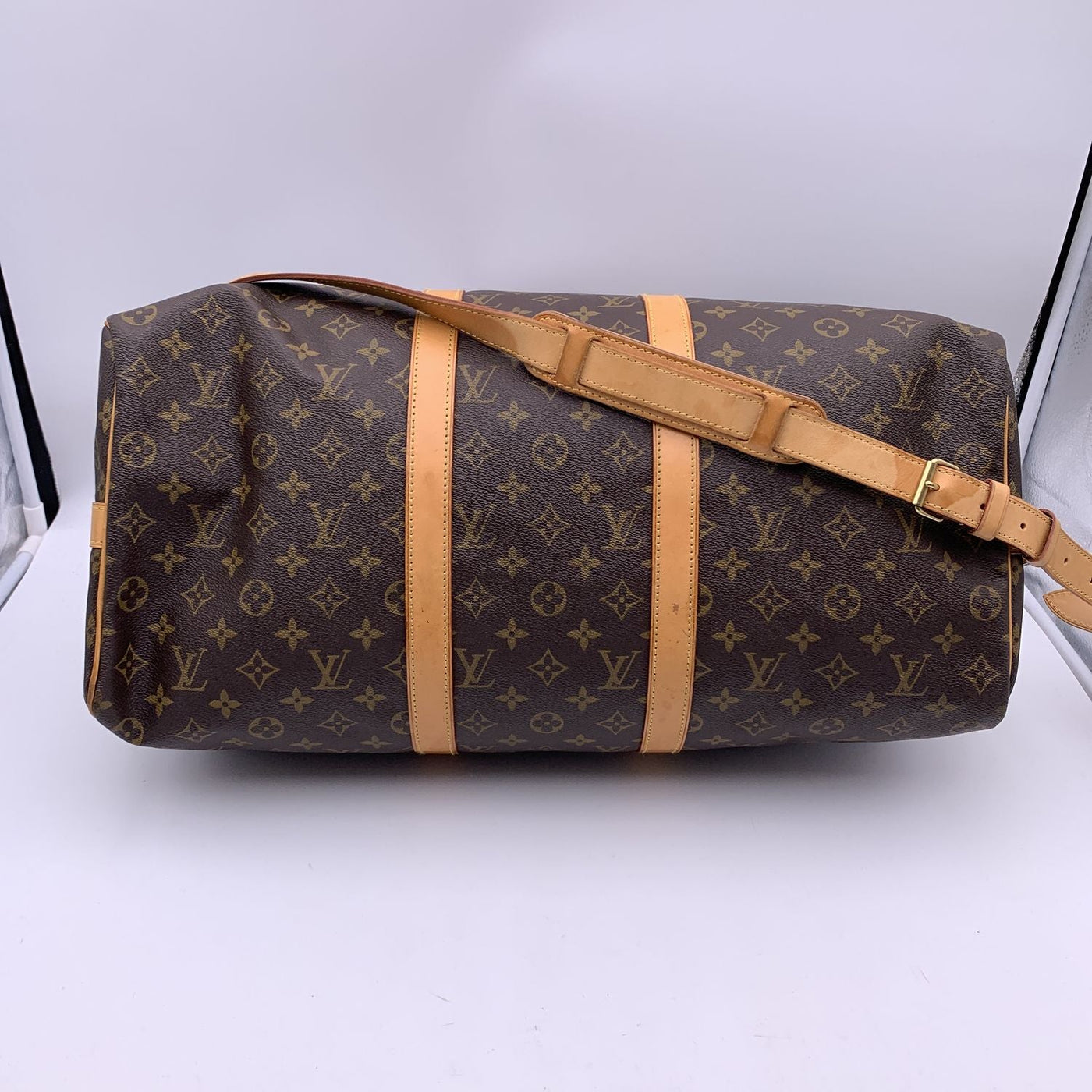 Louis Vuitton Monogram Satellite Bandouliere Keepall 50 Duffel Bag