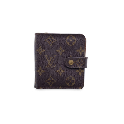 Louis Vuitton Unisex Monogram Malletier Bi Fold Wallet