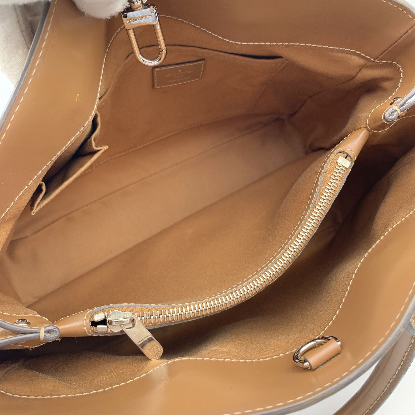 Louis Vuitton Light Brown Epi Leather Passy PM Bag Satchel – OPA