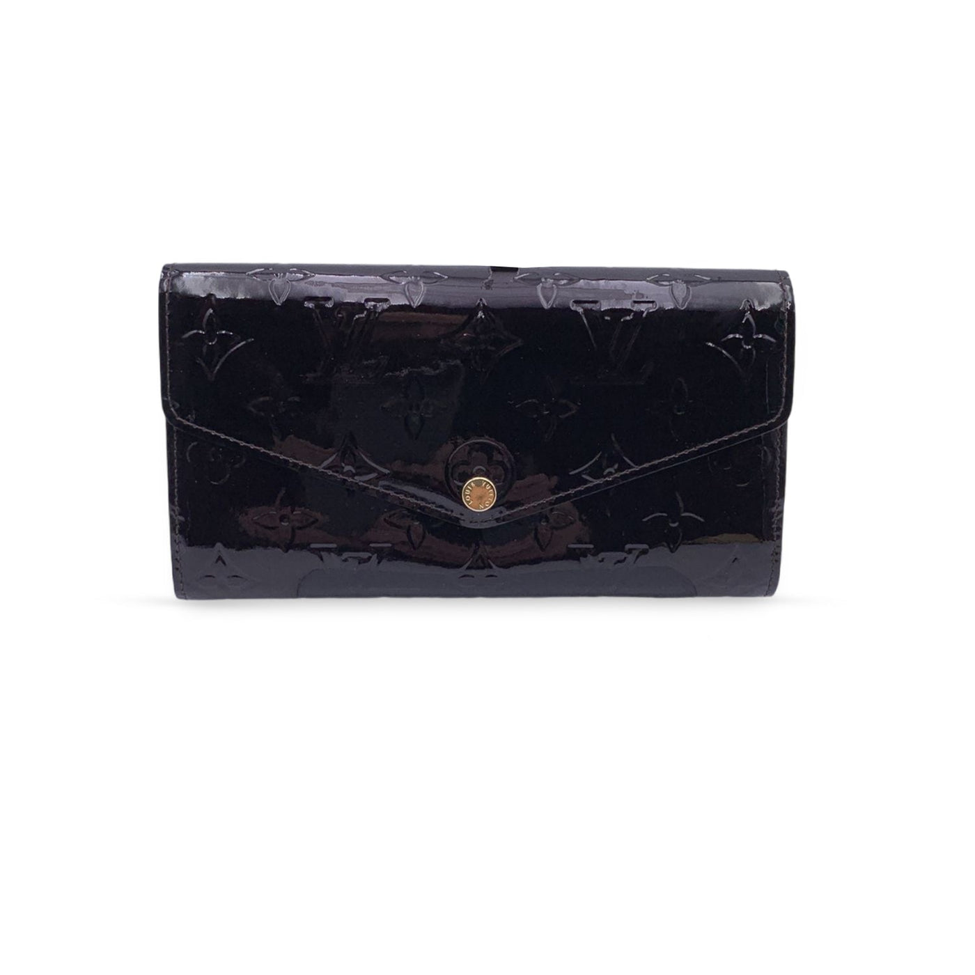 Louis Vuitton Amarante Monogram Vernis Sarah Continental Wallet – OPA  Vintage