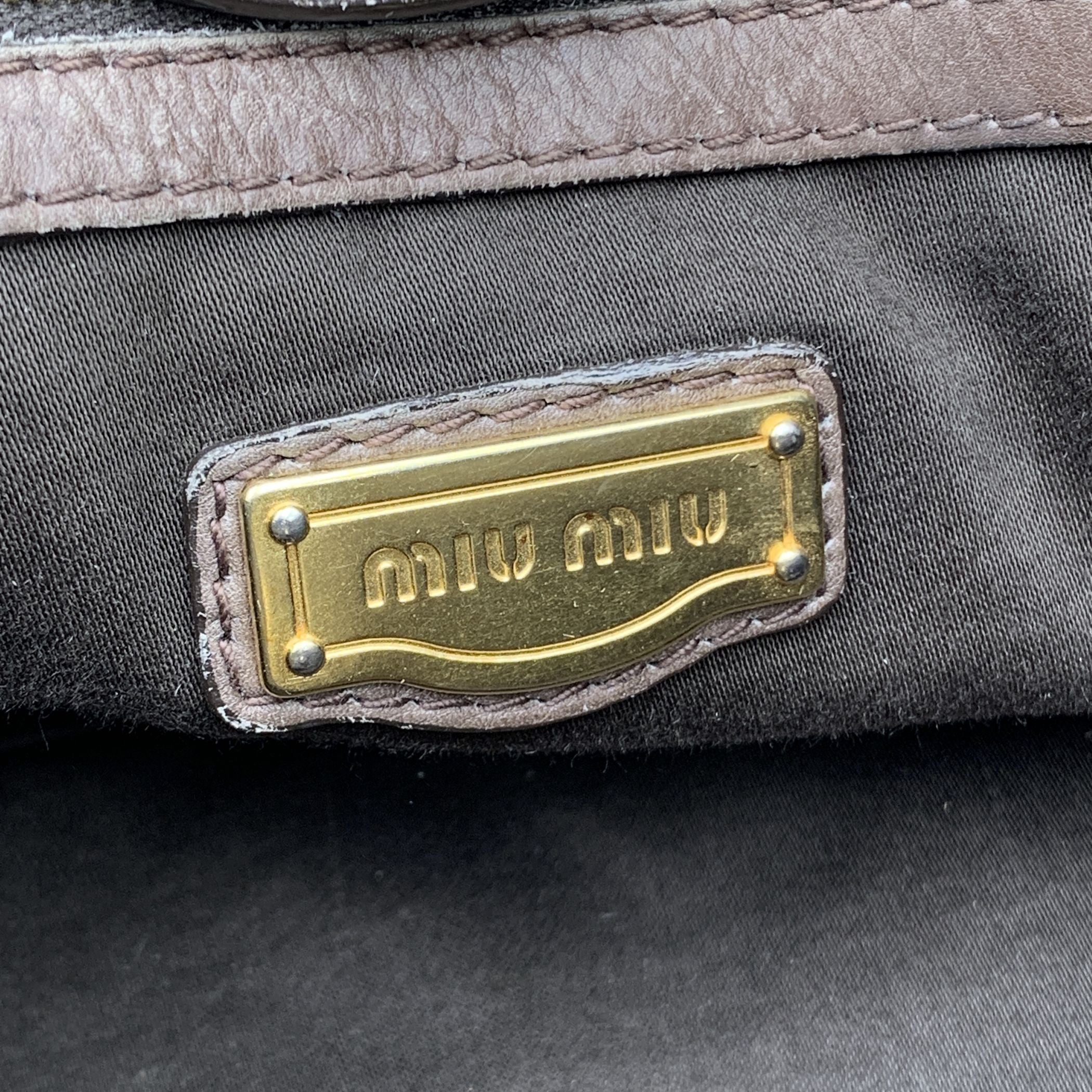 MIU MIU Totes Vitello