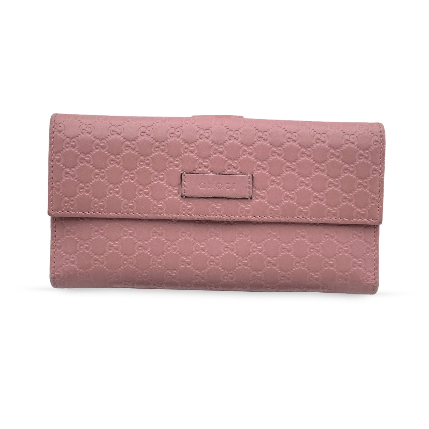 Gucci - GG Marmont leather wallet Pale pink - The Corner