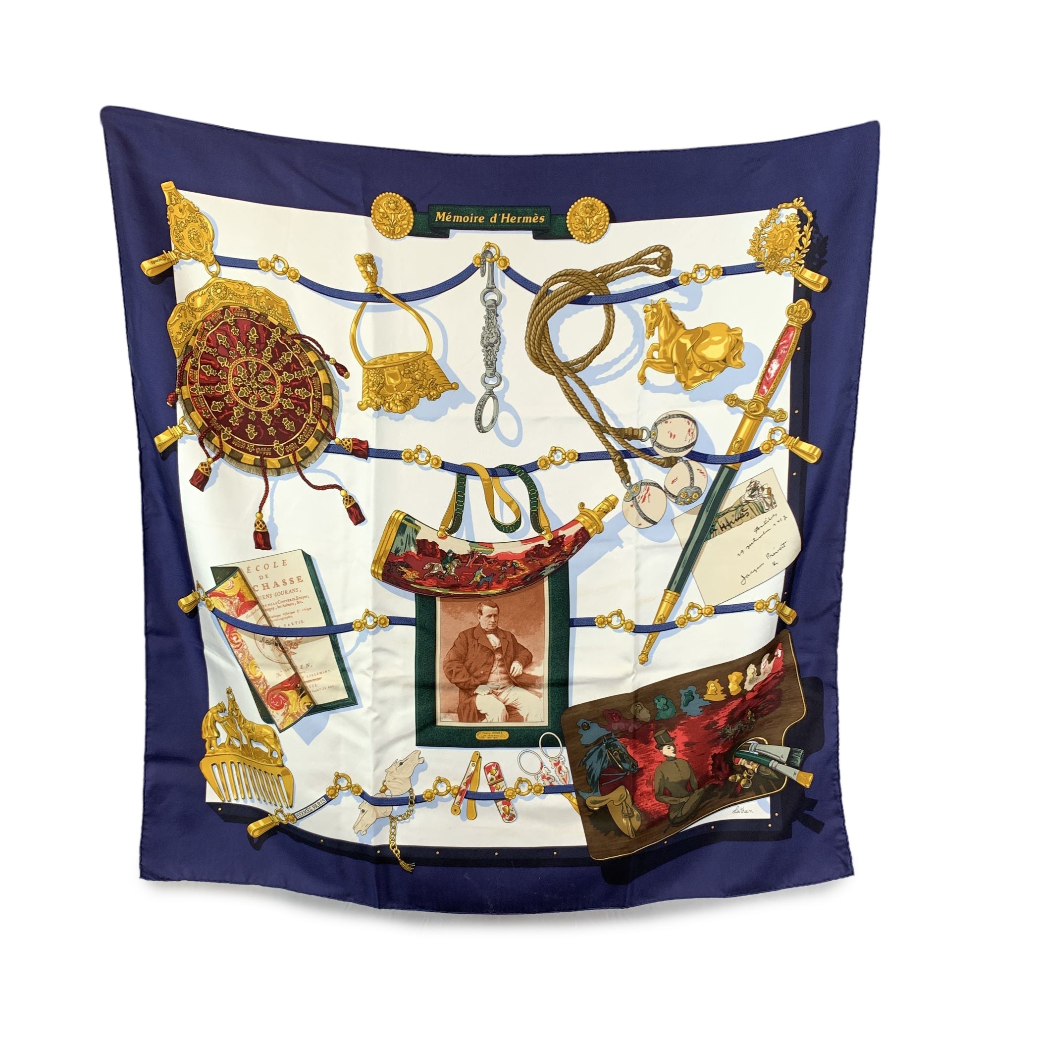 HERMES Scarves Carre 90